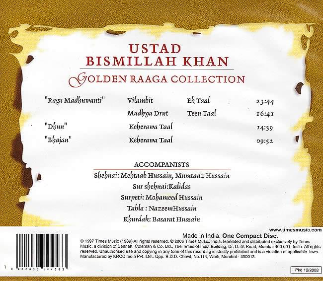 Golden Raaga Collection Utd.Bismillah Khan 2 -