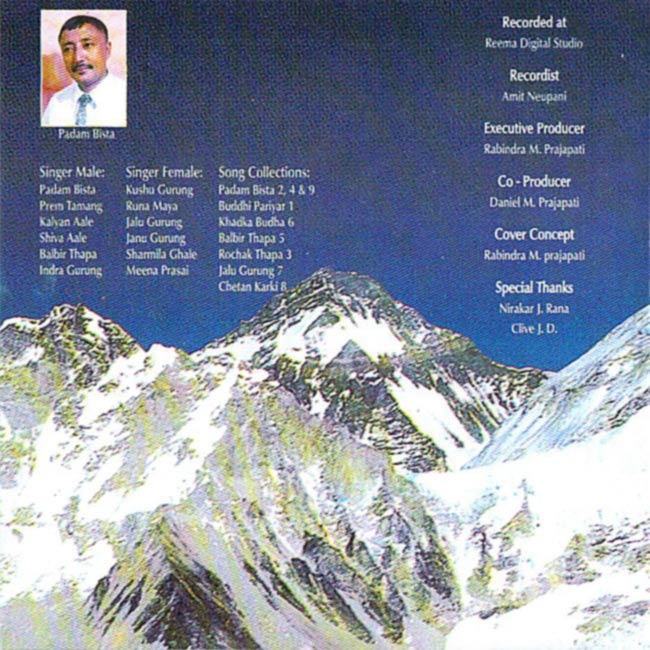 Padam Bista - Mountain Folklore,Typical Nepal Folk Songs 2 -