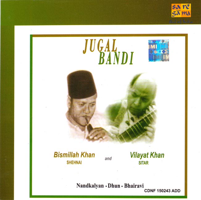 Jugal Bandi-Vilayat Khan, Bismillah Khanの写真