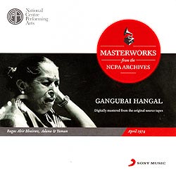 Masterworks From the NCPA Archives - Gangubai Hangal(MCD-CLSC-1737)