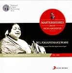 M L Vasanthakumari live Nov 1983- Masterworks From the NCPA Archivesの商品写真