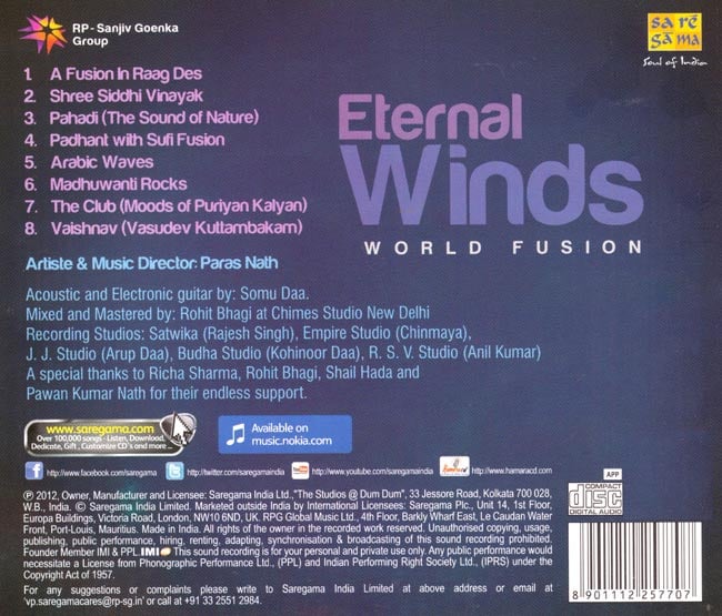 Eternal Winds - World Fusion[CD] 2 - 