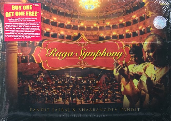Pandit Jasraj & Shaarangdev Pandit - Raga Symphonyの写真1枚目です。RAGA,インド音楽,古典音楽,ラーガ,