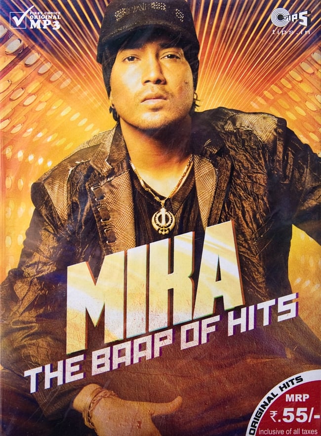 Mika Singh - MIKA THE BAAP OF HITSの写真1枚目です。ヒップホップ,インド音楽,CD,HIPHOP,