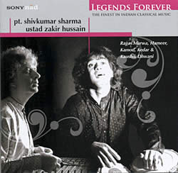Legends Forever - Pt. Shivkumar Sharma and Ustad Zakir Hussainの写真CD,インド音楽、サントゥール、タブラ、