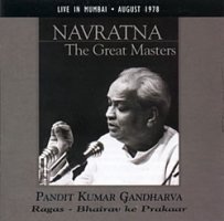 Navratina The Great Masters Pt. Kumar Gandharva(MCD-CLSC-798)