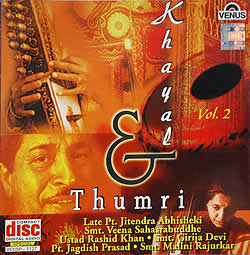 Khayal ＆ Thumri Vol.2(MCD-CLSC-106)