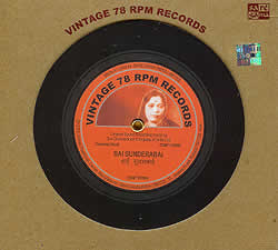 VINTAGE 78 RPM RECORDS（Bai Sunderabai）(MCD-CLSC-119)