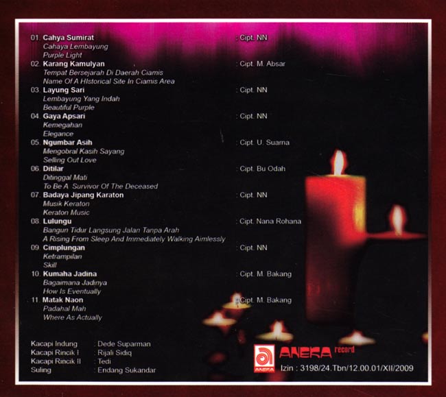 Kecapi Suling - Original Sundanese Traditional Music - Vol.2 Natural Stress Relief 2 -