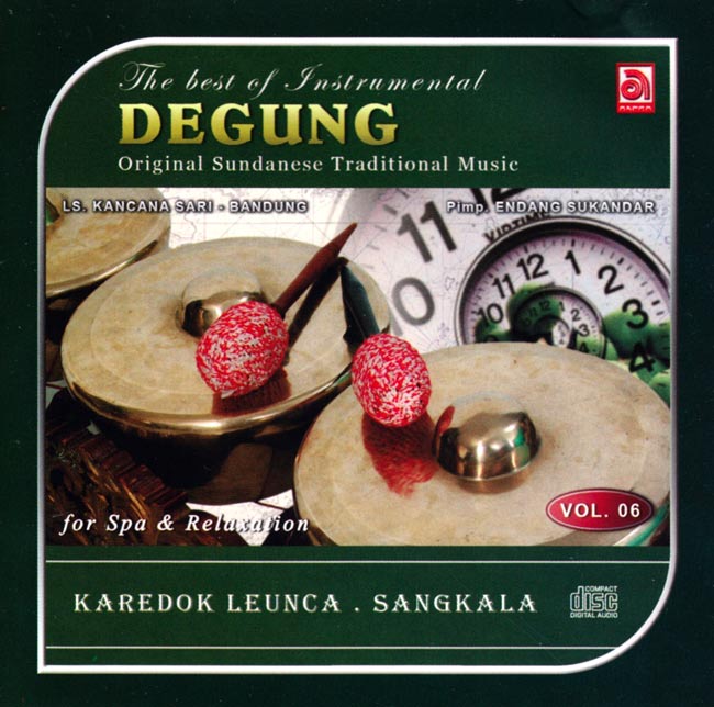 The best of classic DEGUNG - Original Sundanese Traditional Music - Vol.6の写真1枚目です。デグン CD,スンダニーズ