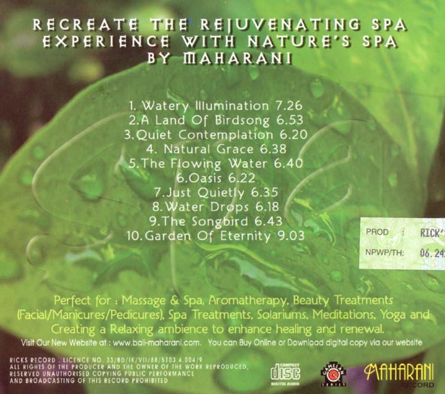 Balinese Traditional Massage&Spa2 Sacred Healing Waters&Birdsong 2 -