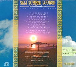 BALI SUMMER LOUNGE Tropical Dance Party - サブ2