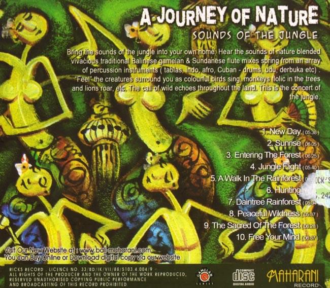 AJOURNEY OF NATURE SOUNDS OF THE JUNGLE 2 -