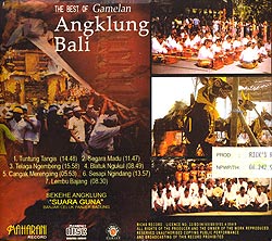 THE BEST OF Gamelan Angklung Bali - サブ2