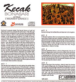 KECAK BONASARI of Bali - サブ2