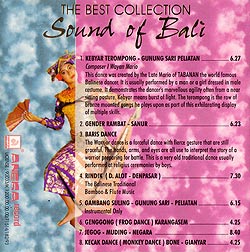 THE BEST COLLECTION　Sound Of Bali - サブ2
