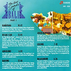 The Best Sound Of BALI  PART 1 - サブ2
