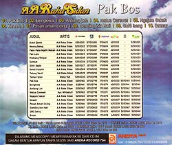 Pak Bos  A・A・Raka Tidan - サブ2