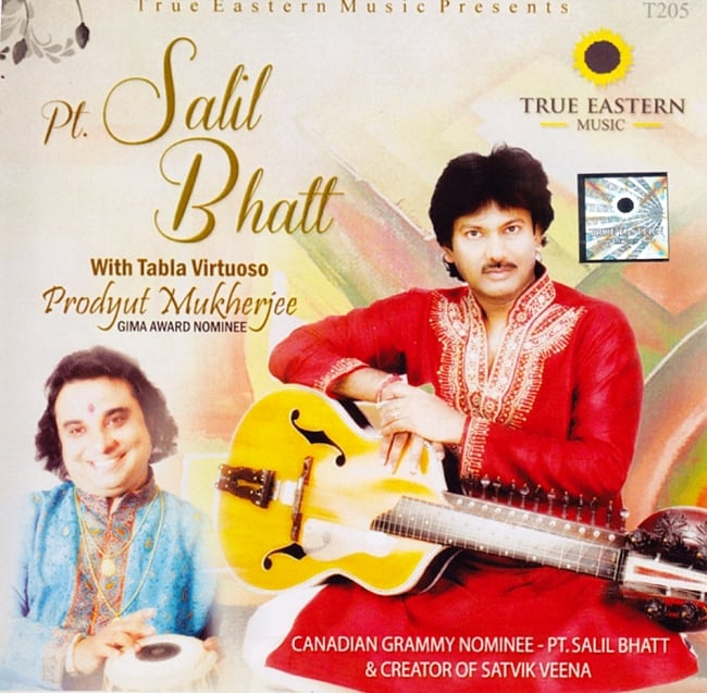 Pt. Salil Bhatt with Tabla Virtuoso[CD]の写真1枚目です。ギタール,インド古典,インド音楽,インド古典 CD