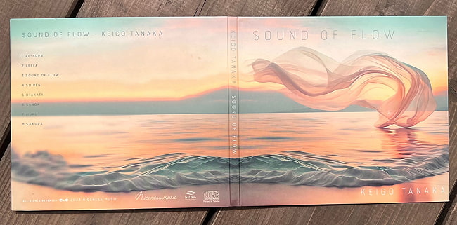 Sound of Flow - Keigo Tanaka[CD] 3 - こんな感じのパッケージでお届けいたします