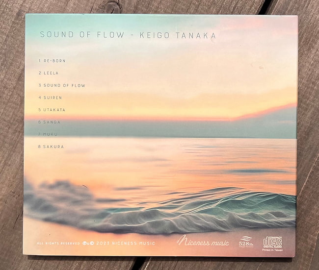 Sound of Flow - Keigo Tanaka[CD] 4 - こんな感じのパッケージでお届けいたします