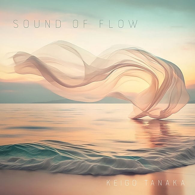 Sound of Flow - Keigo Tanaka[CD]の写真1枚目です。Sound of Flow - Keigo Tanaka[CD]のイメージです環境音楽、アンビエント、ととのい、メディテーション、ヒーリング、サウナ