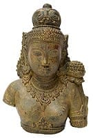バリのアンティーク風石像 - ターラー菩薩の商品写真