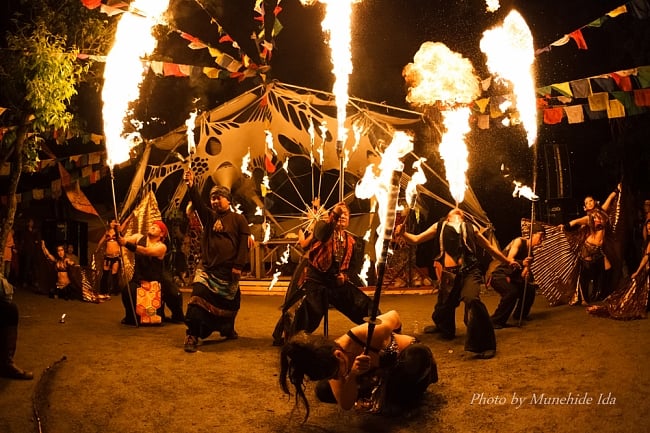 [通常チケット版]インド系野外フェス - DANCE OF SHIVA2017 7 - 真夜中のファイヤーショー