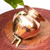 コック付きシロダーラ[高さ：約17cm x 横幅：約13cm　容量：1000ml]【フック用穴あきタイプ】