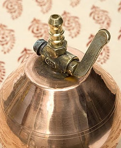 コック付きシロダーラ[高さ：約15cm x 横幅：10cm　容量：400ml]【フック用穴あきタイプ】 - サブ4