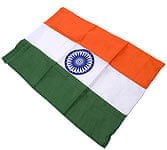 インドの国旗[65cm x 45cm]の商品写真