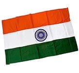インドの国旗[85cm x 50cm]の商品写真