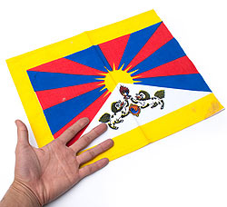 チベットの国旗-小[31cm x 24cm] - サブ5