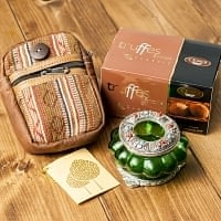 トリュフチョコ＆シガーケース+灰皿【メッセージタグ付】の商品写真