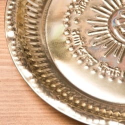 【祭壇用】オーンの礼拝皿　【直径：約21.8cm】 - サブ3