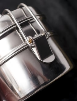 2段インド弁当箱 【直径:約11.5cm 高さ:約10cm】 - 7x2 - サブ5