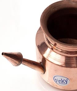 ネティポット　鼻うがい（鼻水差し）[約500ml 直径：約9.5cm 高さ：約10cm] - サブ5