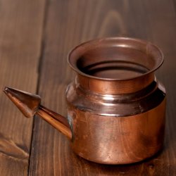 ネティポット（鼻水差し）[ 直径：約7.7cm　高さ：7.7cm]