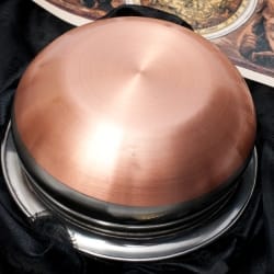 ハンディ - インドの鍋【直径約16cm】 - サブ4