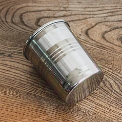 ステンレスのチャイカップ[直径：約7.4cm x 高さ：約9cm ] - サブ5