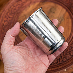 ステンレスのチャイカップ[直径：約7cm 高さ：8.5cm] - サブ4