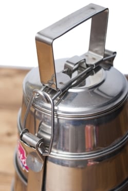 【4段】インドの弁当箱[28cm] - サブ3