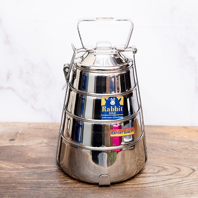 【4段】インドの弁当箱[28cm]の選択用写真