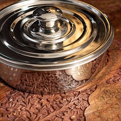 取っ手つき円形スパイスボックス[21cm] - サブ5