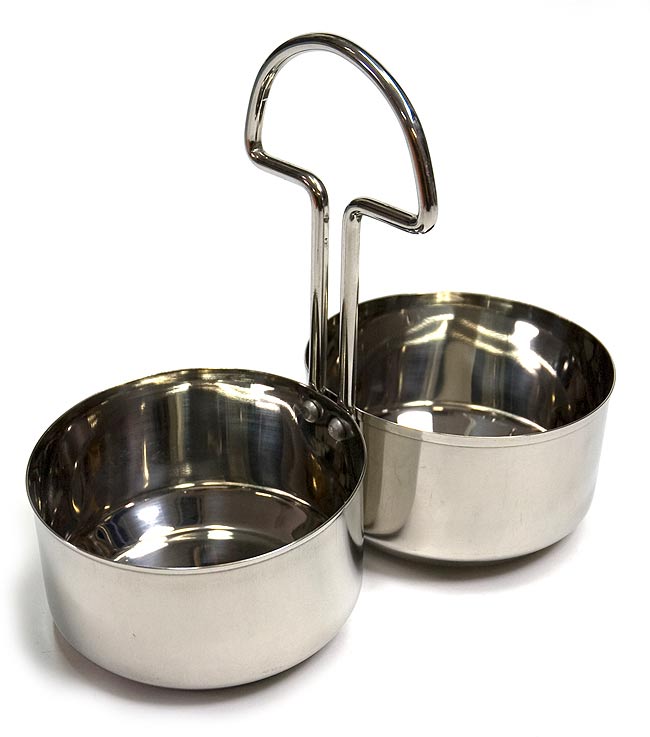 南インドのカレー・サーバーの写真