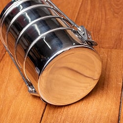 【4段】インド弁当箱【約19cm×約11.5cm】 - サブ4