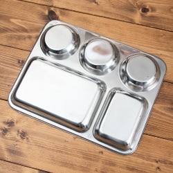 5分割ランチプレート[約34cm x 26cm] - サブ5