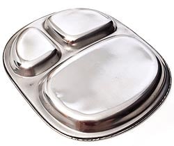 3分割角丸カレー皿[約27.5cm x 23.5cm] - サブ3