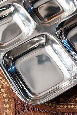 5分割ランチプレート 約33.7cm x 約25cm - サブ5