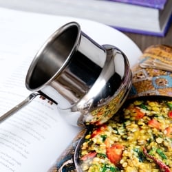 ドヤ - インドの柄杓[直径:約8.2cm 約270ml] - サブ2